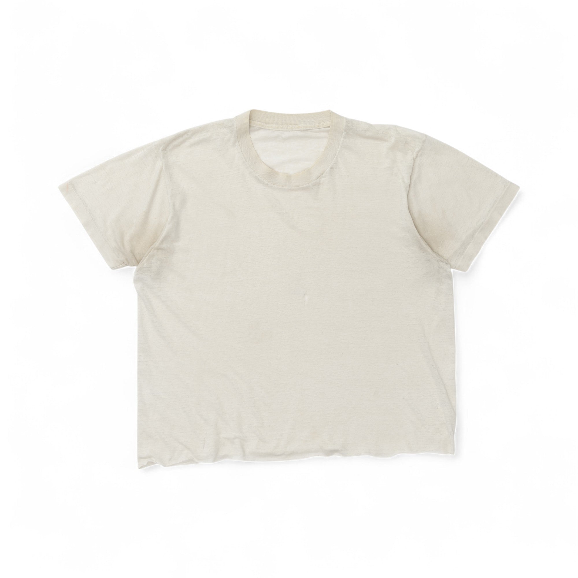 PAPER THIN SINGLE STITCH BLANK TEE - 1980/90'S