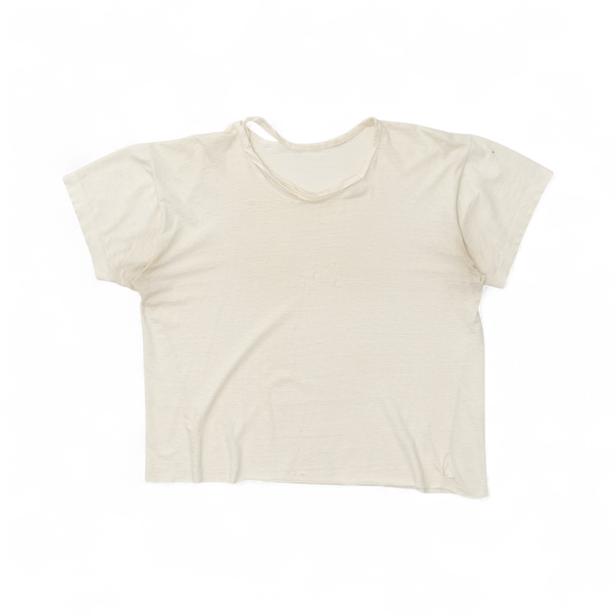 THRASHED SINGLE STITCH TEE - 1960'S