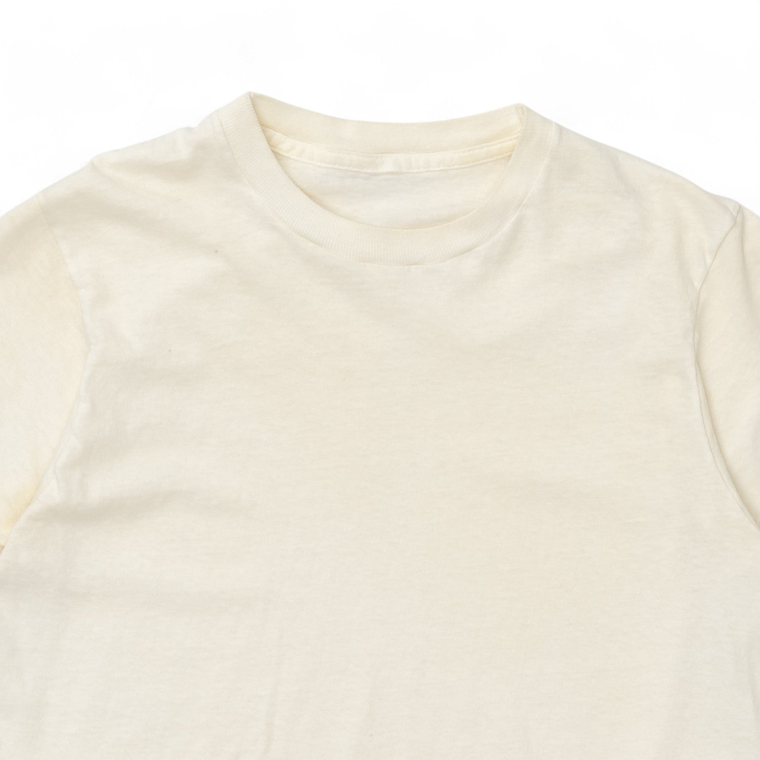 SINGLE STITCH BLANK TEE - 1980/90'S