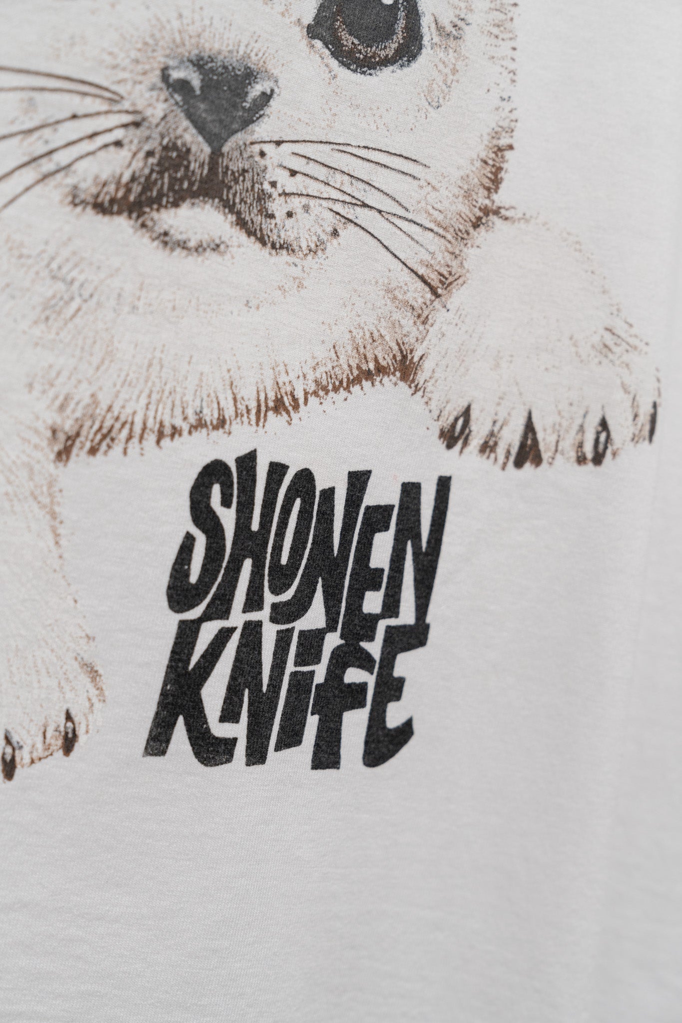 SHONEN KNIFE SEAL TEE - 1990'S