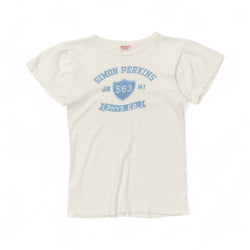 WILTON 'SIMON PERKINS PHYSICAL EDUCATION' TEE - 1950'S