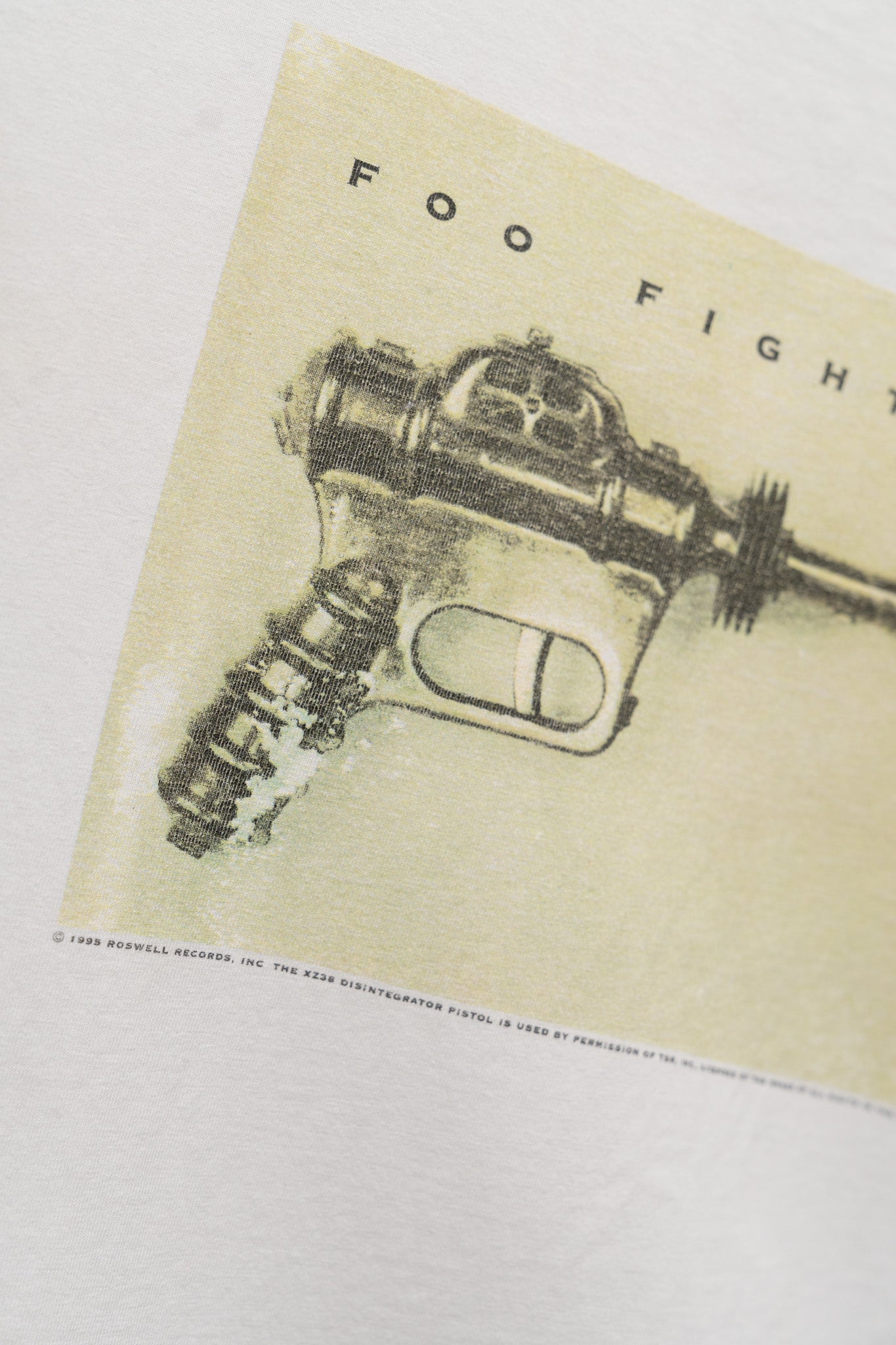 FOO FIGHTERS RAY-GUN TEE - 1995