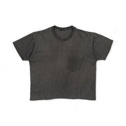 FADED/BOXY GHOST POCKET BLANK TEE - 1980'S