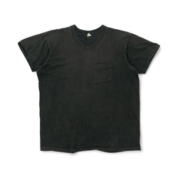 SINGLE STITCH BLANK POCKET TEE - 1970/80'S