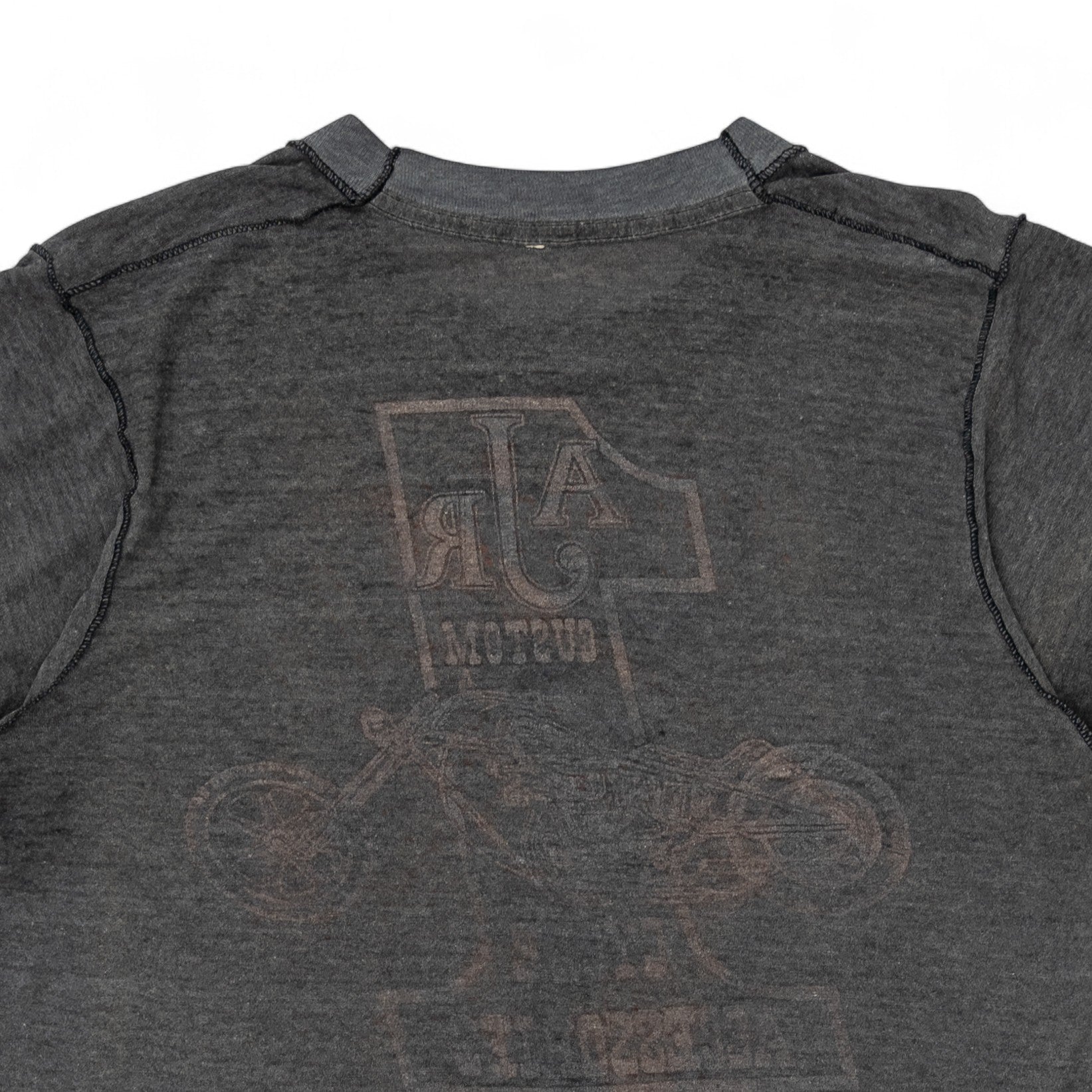PAPER-THIN SINGLE STITCH REVERSE TEE - 1970/80'S