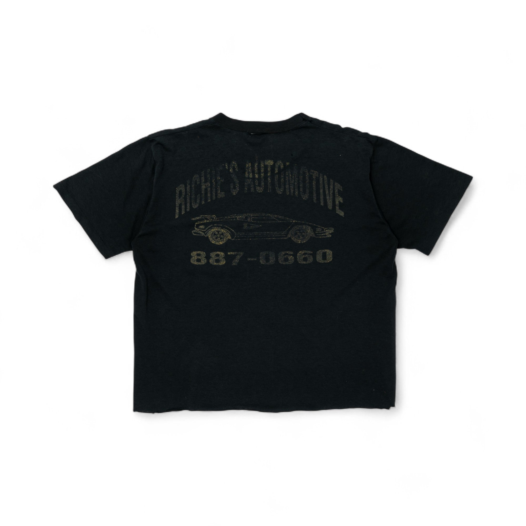 SINGLE STITCH 'RICHIE'S AUTOMOTIVE' TEE - 1980/90'S