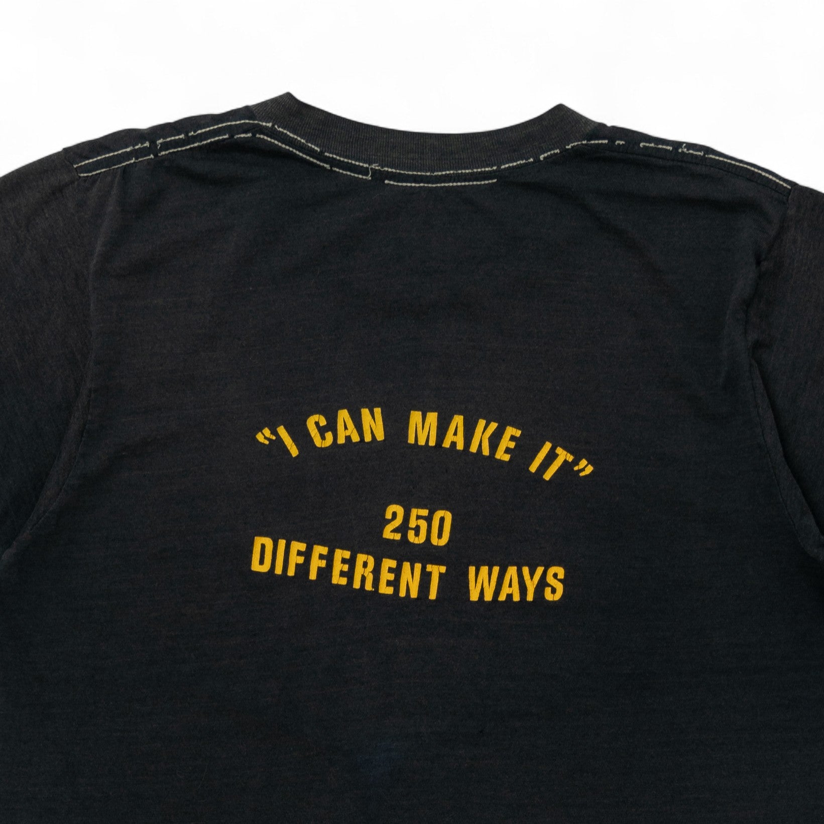 SINGLE STITCH 'METROLINA SCHOOL OF BARTENDING' TEE - 1970/80'S