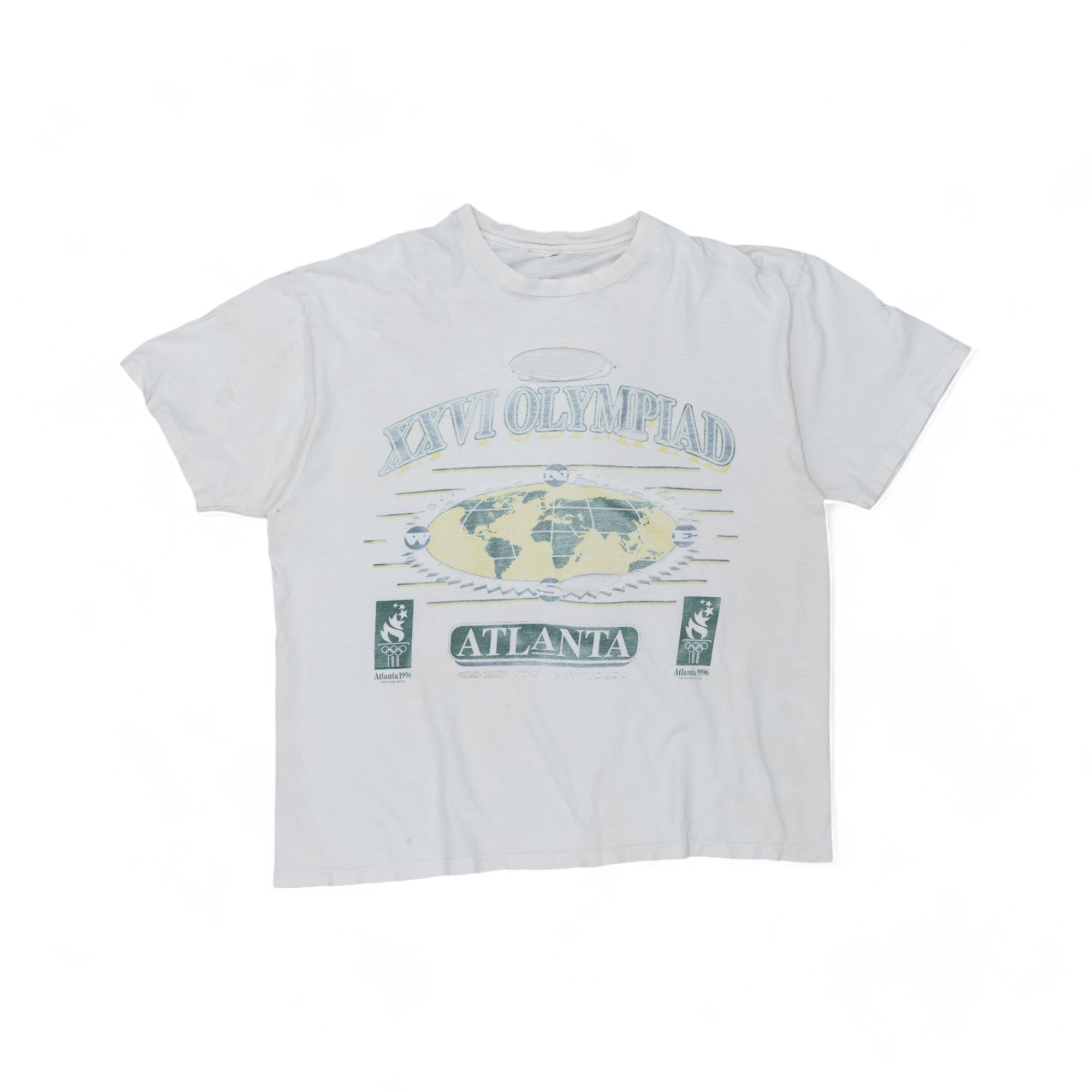 THRASHED ATLANTA OLYMPICS TEE - 1996