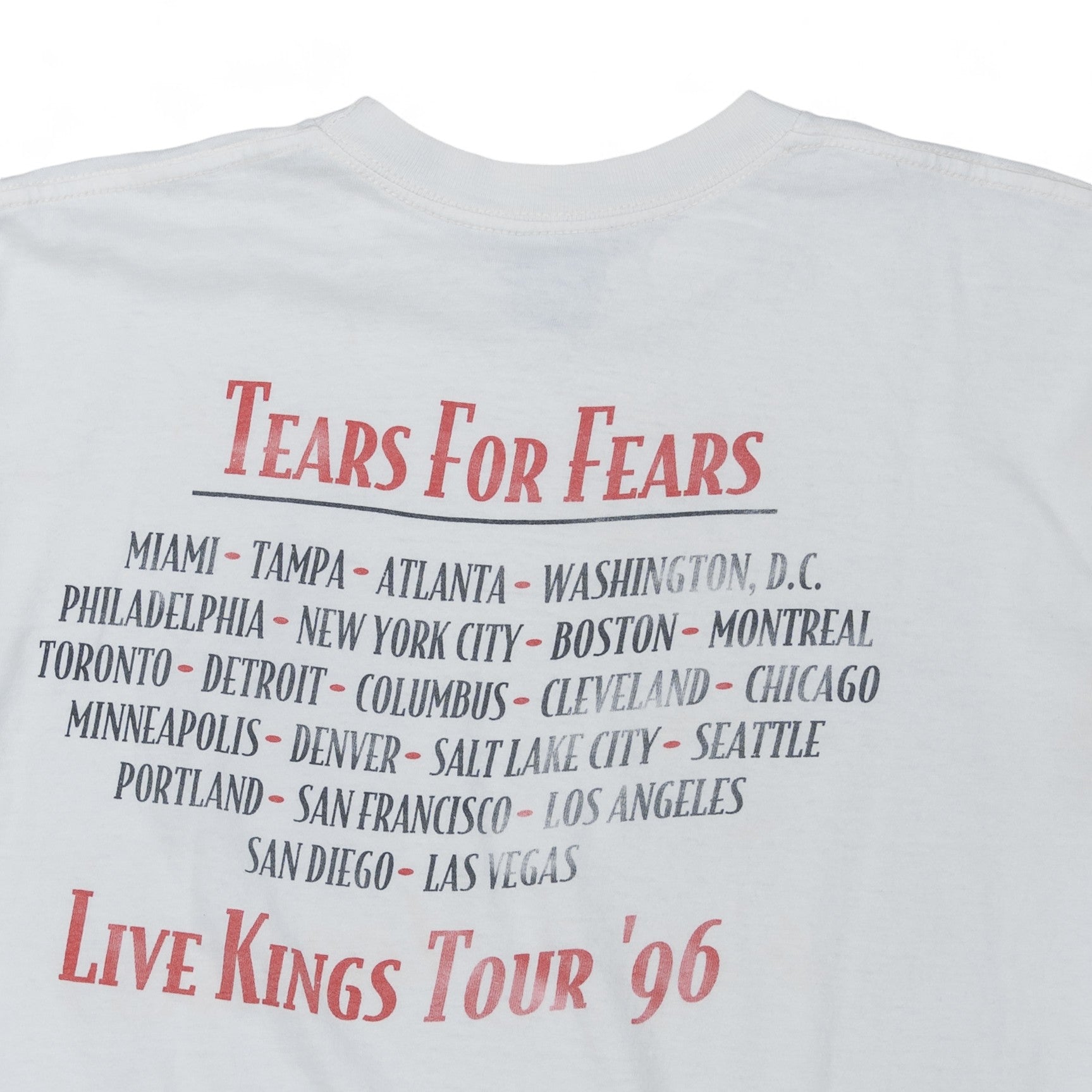 TEARS FOR FEARS ‘LIVE KINGS’ TOUR - 1996