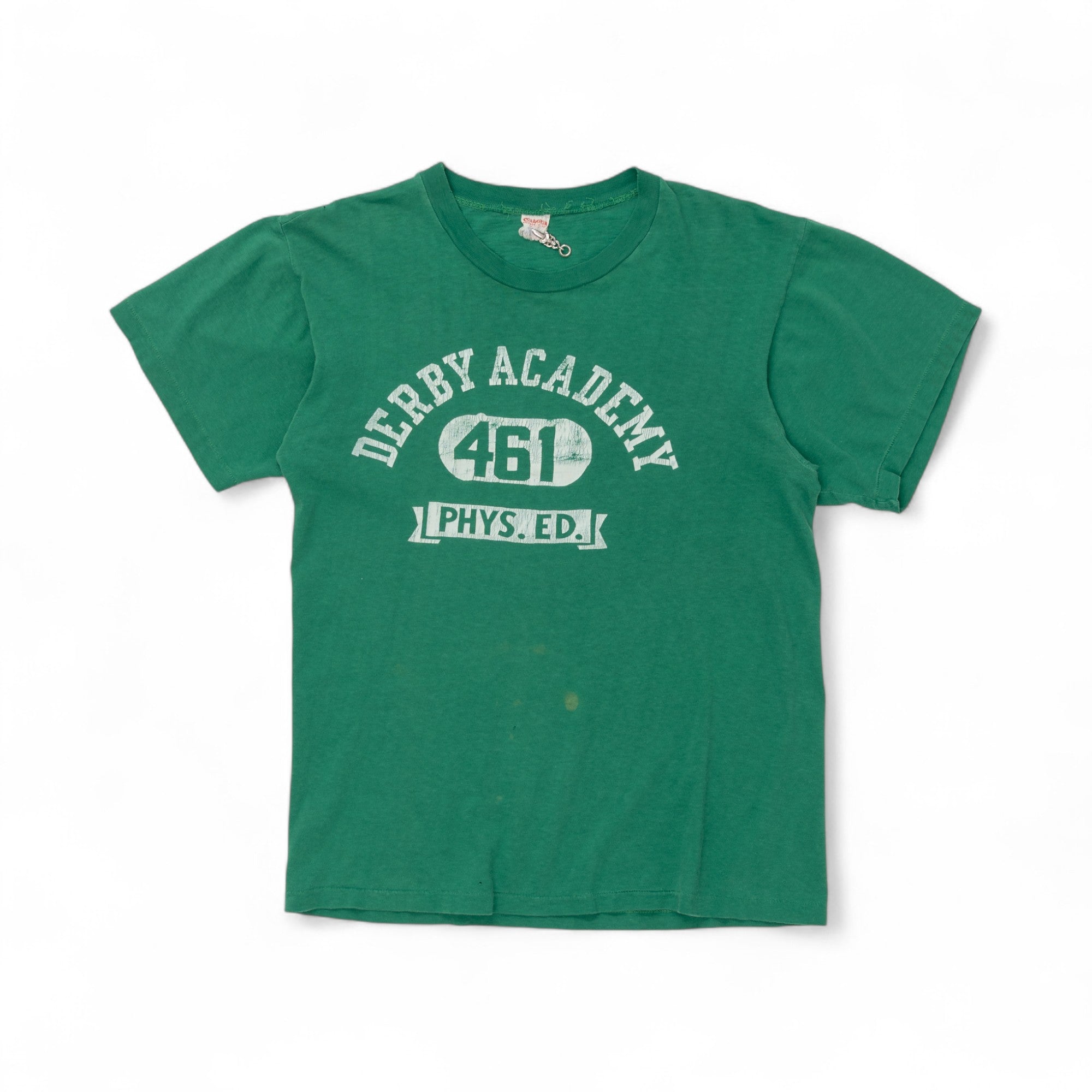 CHAMPION 'DERBY ACADEMY PHYSICAL EDUCATION' TEE - 1960'S