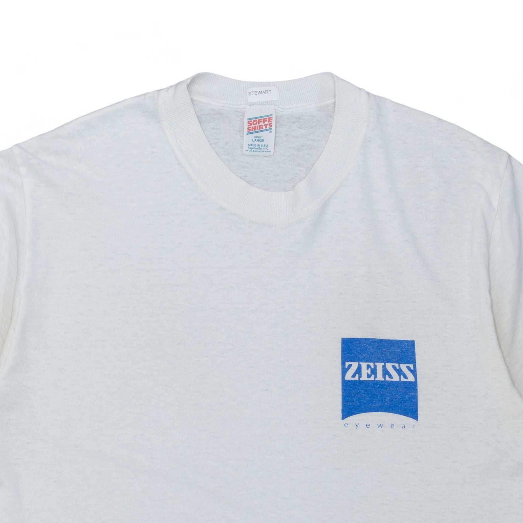 SINGLE STITCH ZEISS EYEWEAR TEE - 1990’S