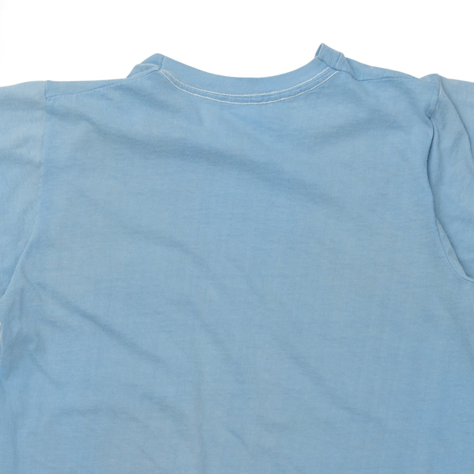 SINGLE STITCH BLANK POCKET TEE - 1970/80'S