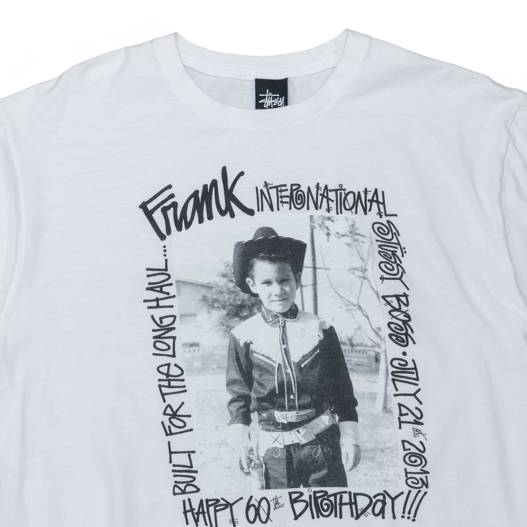 STUSSY ‘FRANK INTERNATIONAL’ TEE - EARLY 00’S