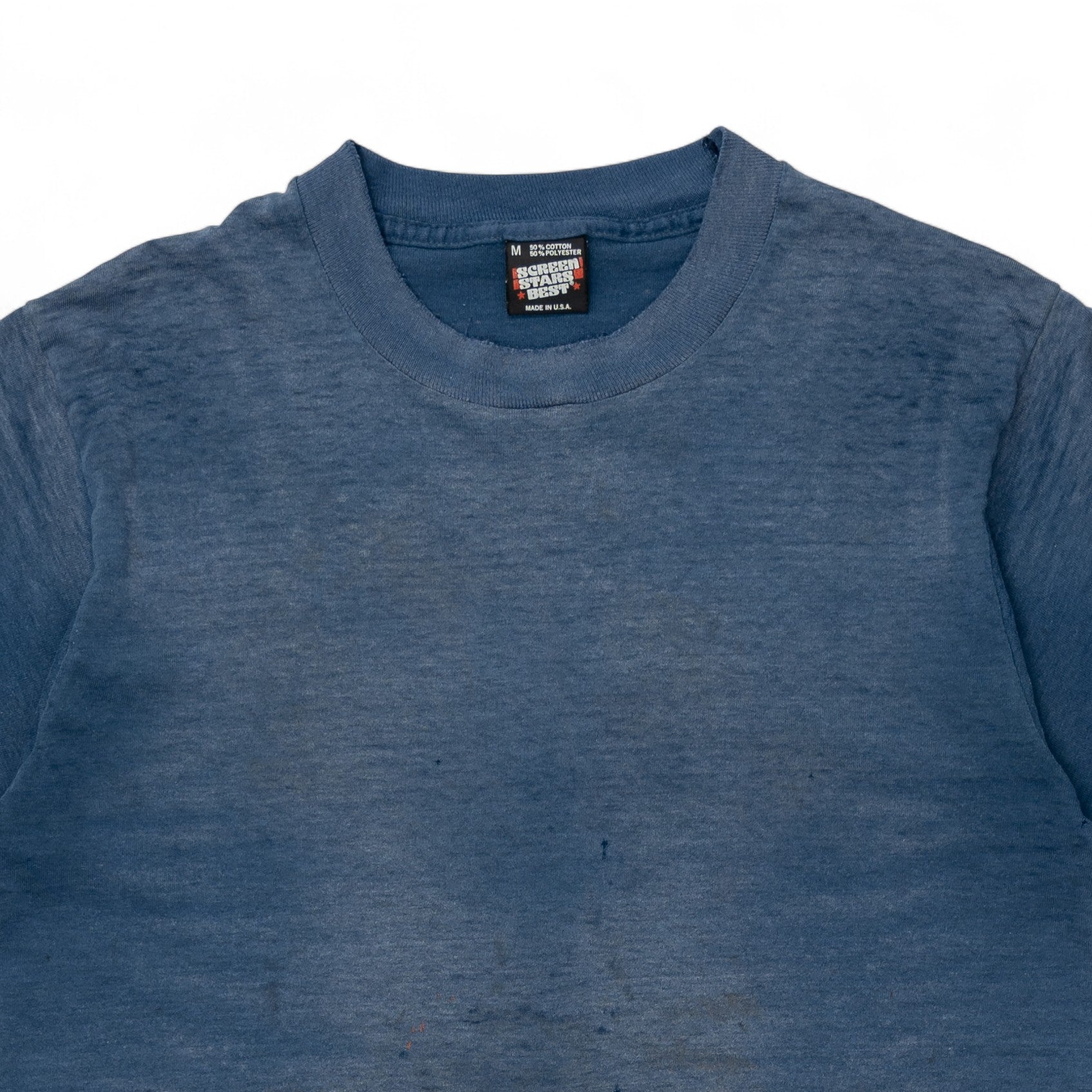 FADED SINGLE STITCH 'ED'S AUTO REPAIR' TEE - 1980/90'S