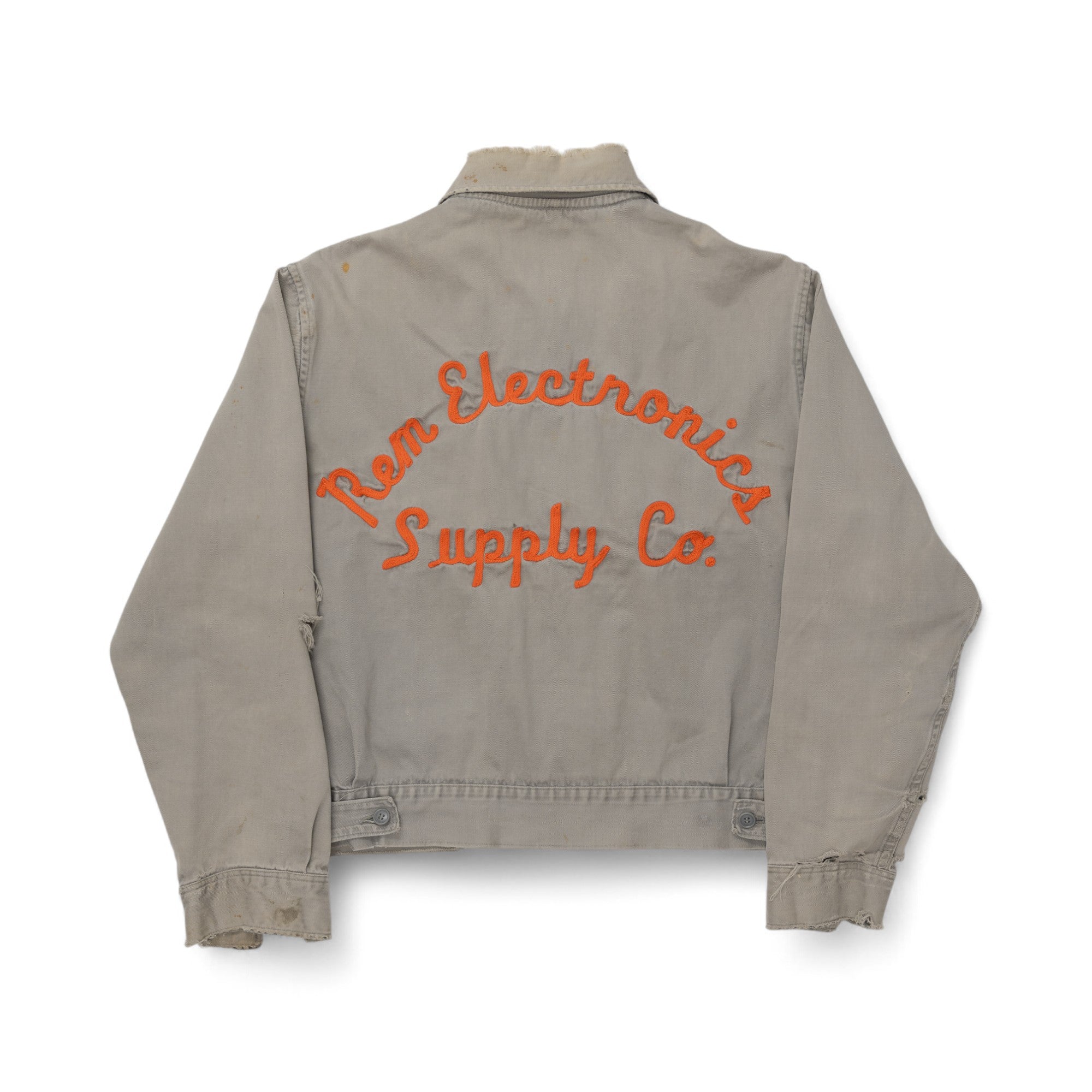 DISTRESSED LEE CHETOPA CHAINSTITCH WORK JACKET - 1960/70'S