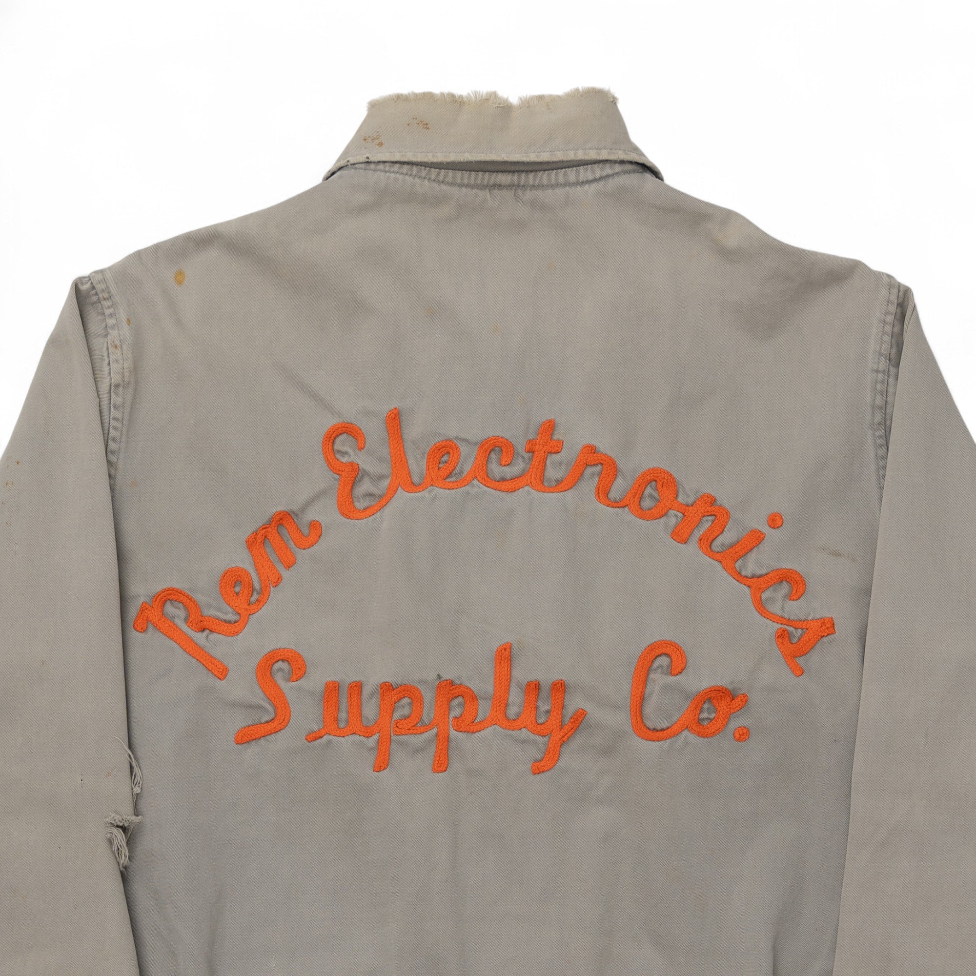 DISTRESSED LEE CHETOPA CHAINSTITCH WORK JACKET - 1960/70'S