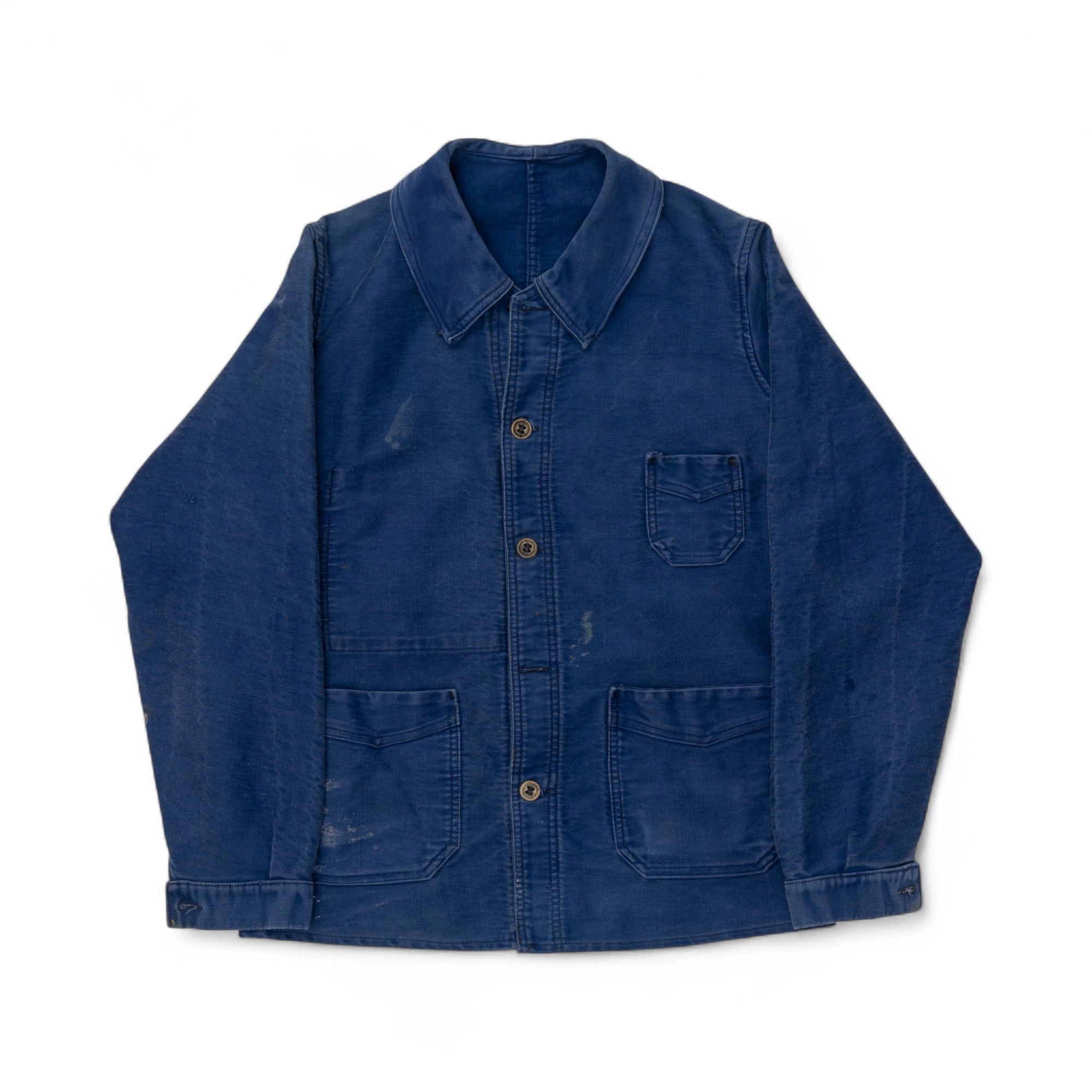 MOLESKIN FRENCH CHORE JACKET - 1970'S