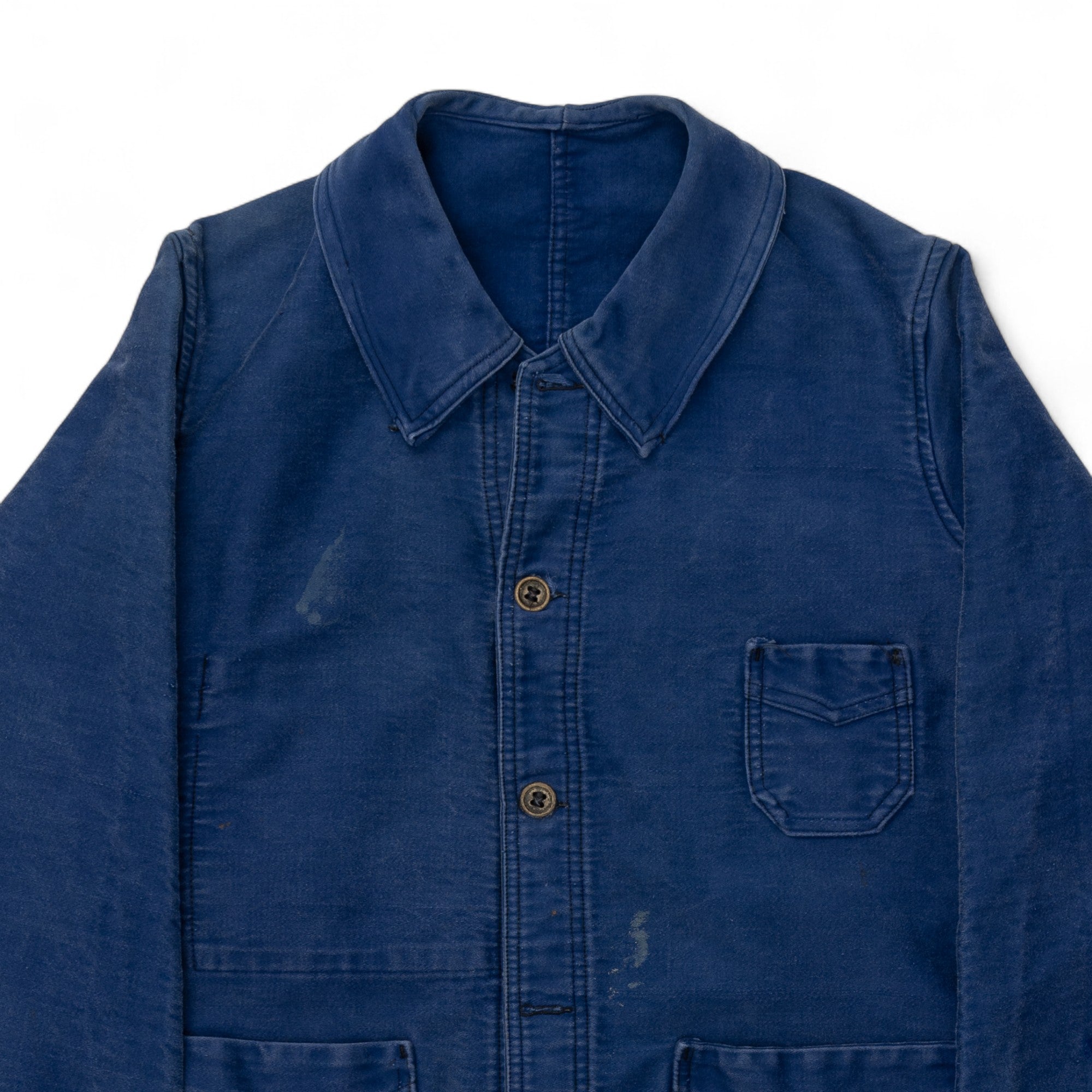 MOLESKIN FRENCH CHORE JACKET - 1970'S