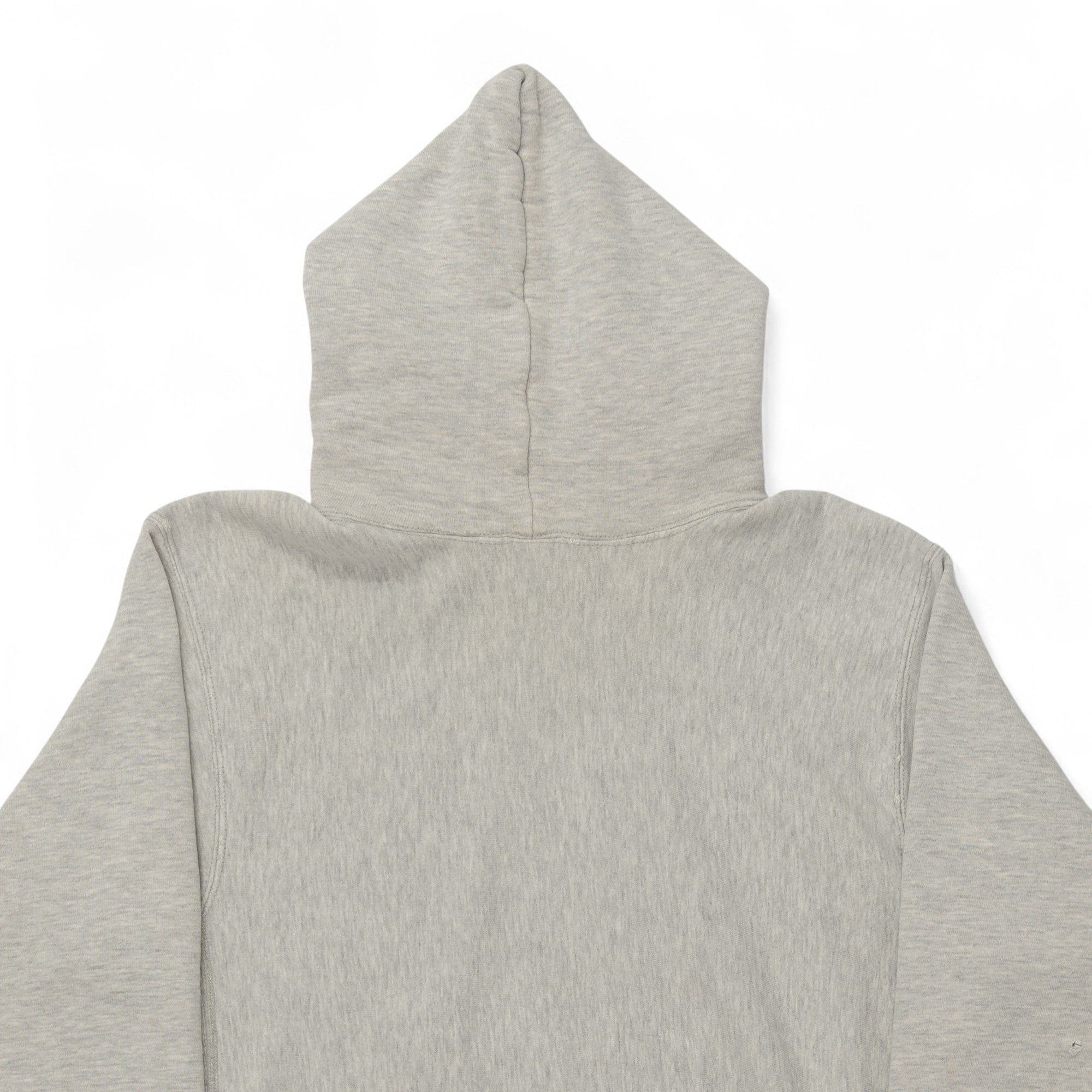 DISTRESSED CHAMPION 'LA SALLE' REVERSE WEAVE HOODIE - 1980'S