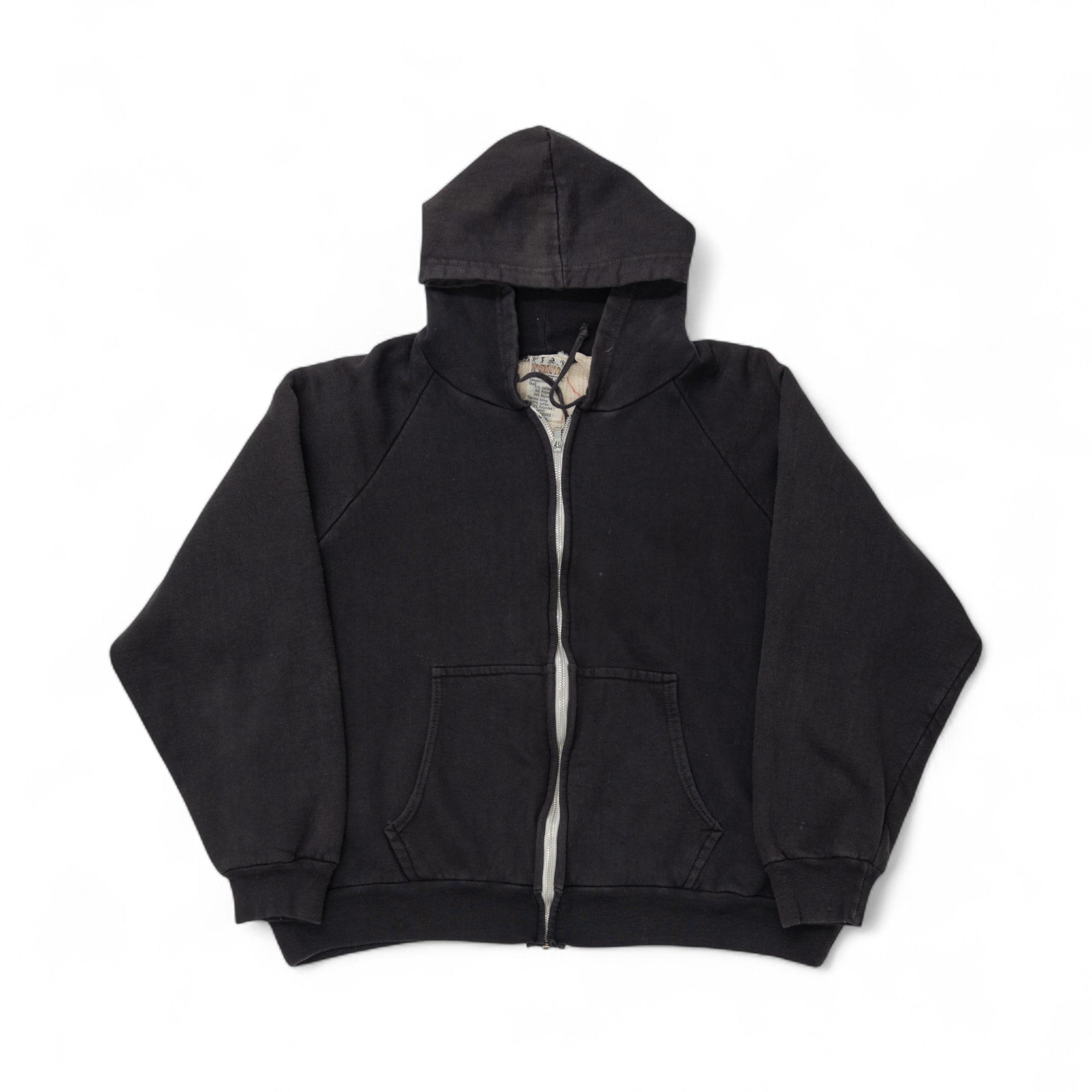 THERMAL ZIP-UP HOODIE - 1980/90'S