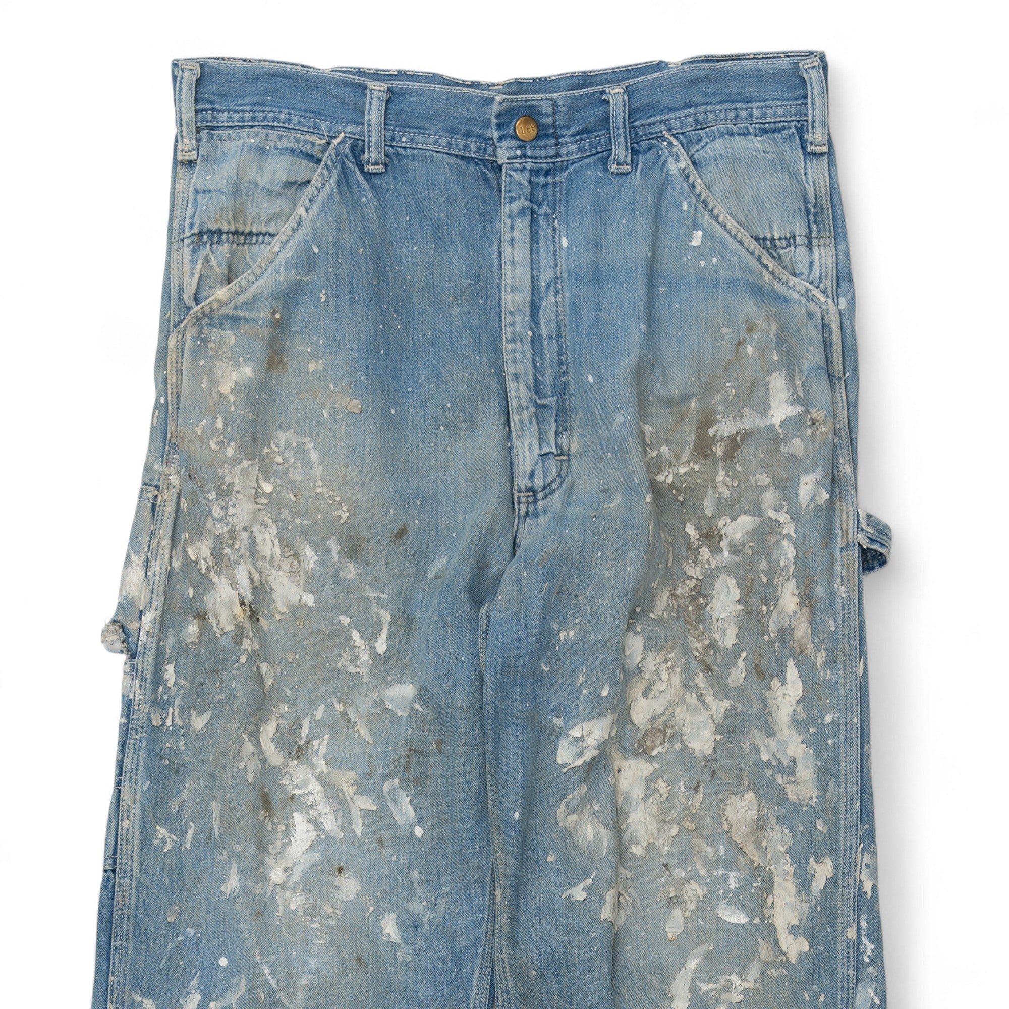PAINT-SPLATTER LEE CARPENTER DENIM - 1960'S