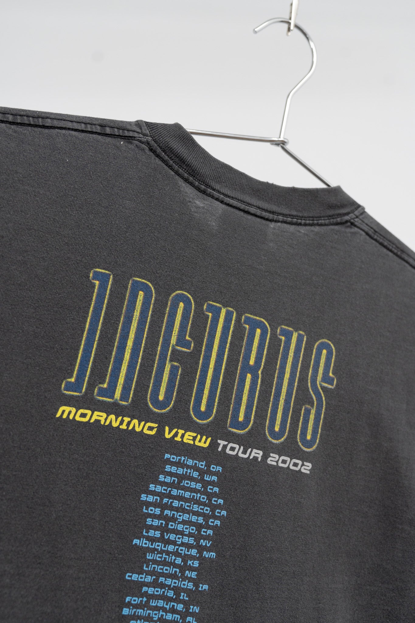 INCUBUS 'MORNING VIEW' TOUR TEE - 2002