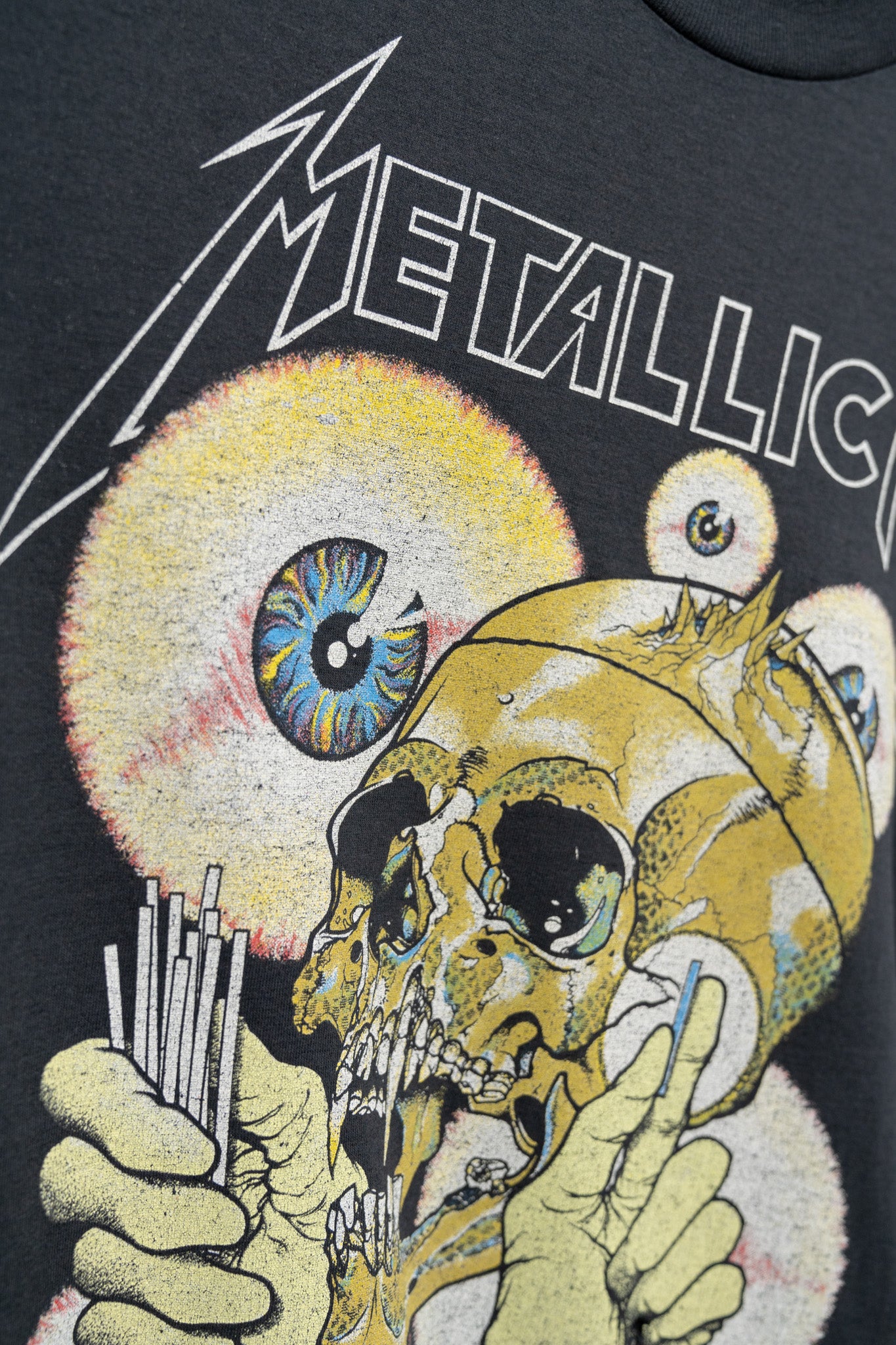 SINGLE STITCH METALLICA PUSHEAD TEE - 1990'S