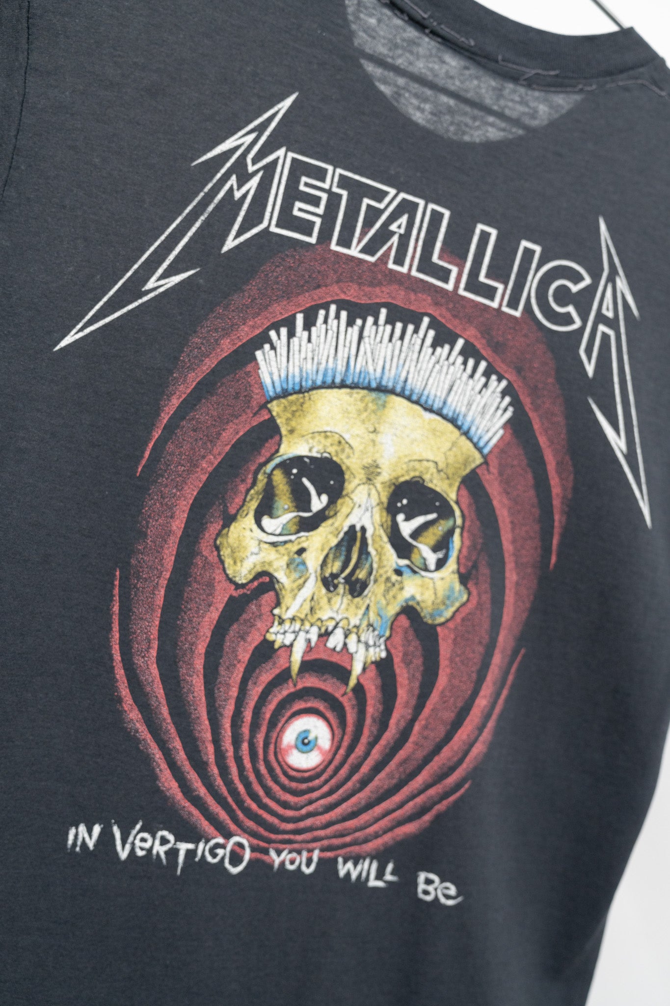 SINGLE STITCH METALLICA PUSHEAD TEE - 1990'S