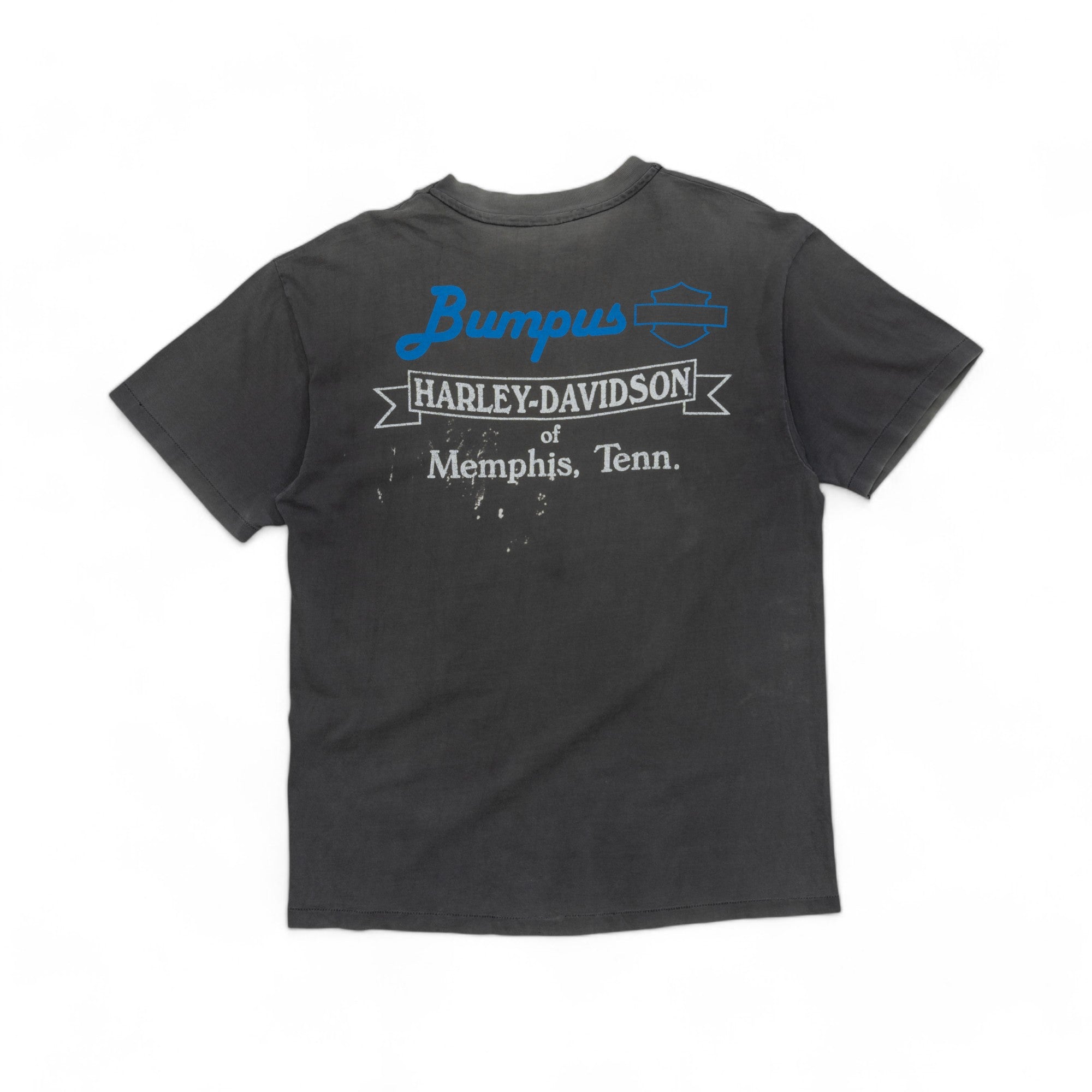 HARLEY DAVIDSON 'HARLEY DRAG - MEMPHIS NATIONALS' TEE - 1990'S