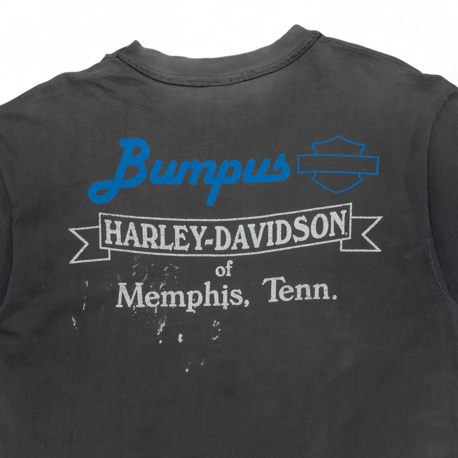 HARLEY DAVIDSON 'HARLEY DRAG - MEMPHIS NATIONALS' TEE - 1990'S