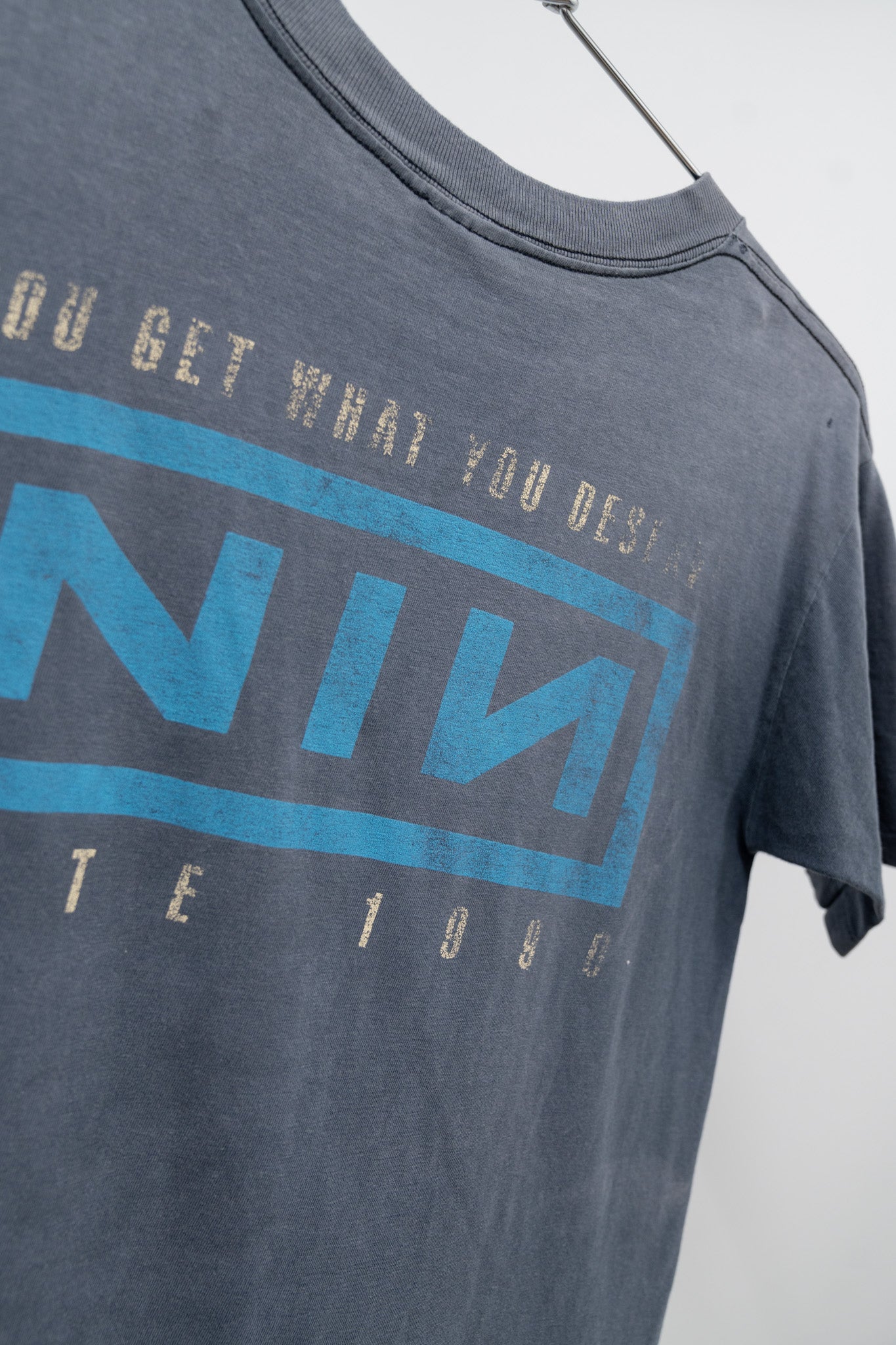 NINE INCH NAILS 'YOU GET WHAT YOU DESERVE' TEE - 1990