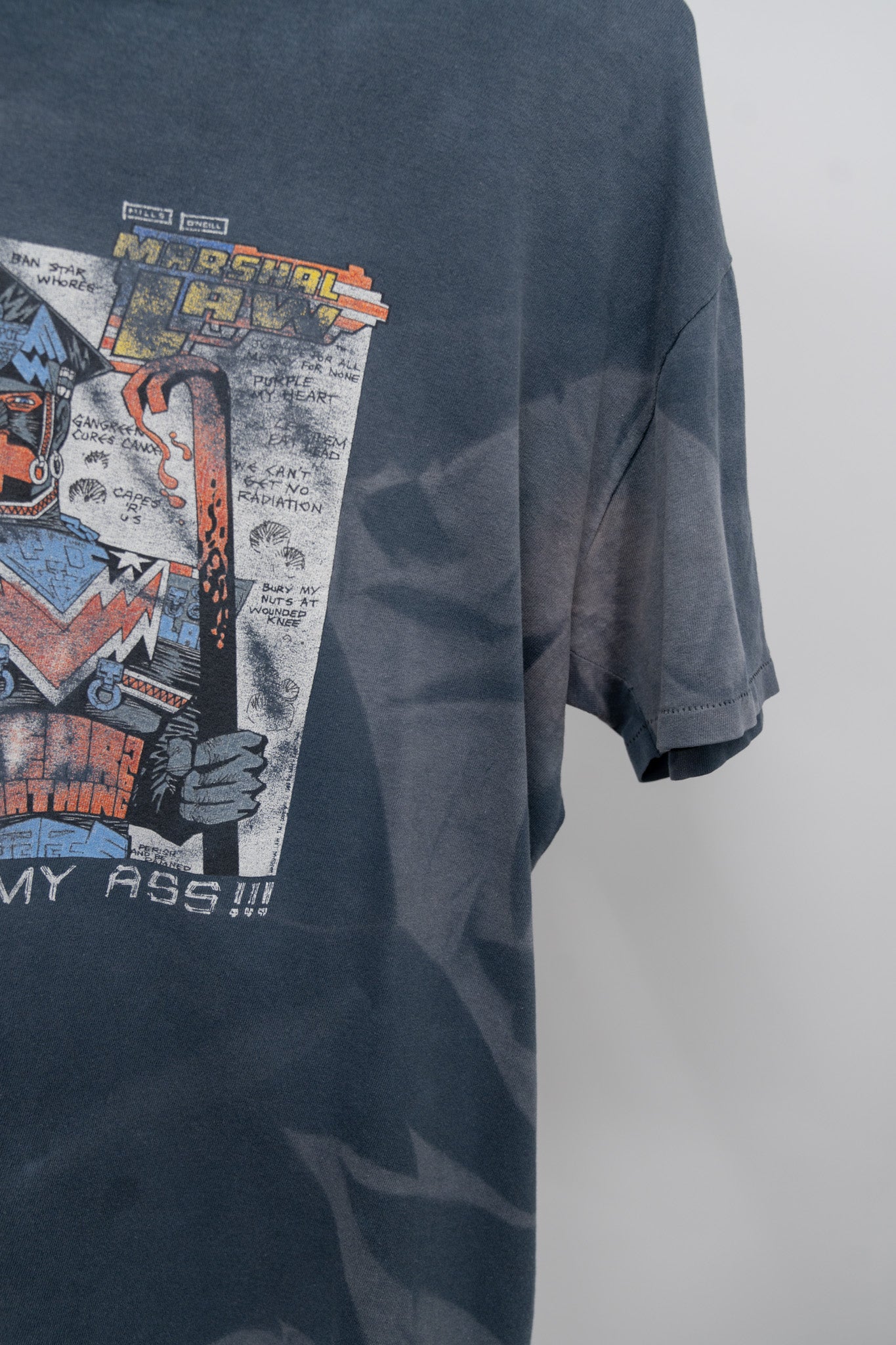 SUN-FADED MARSHAL LAW TEE - 1990'S