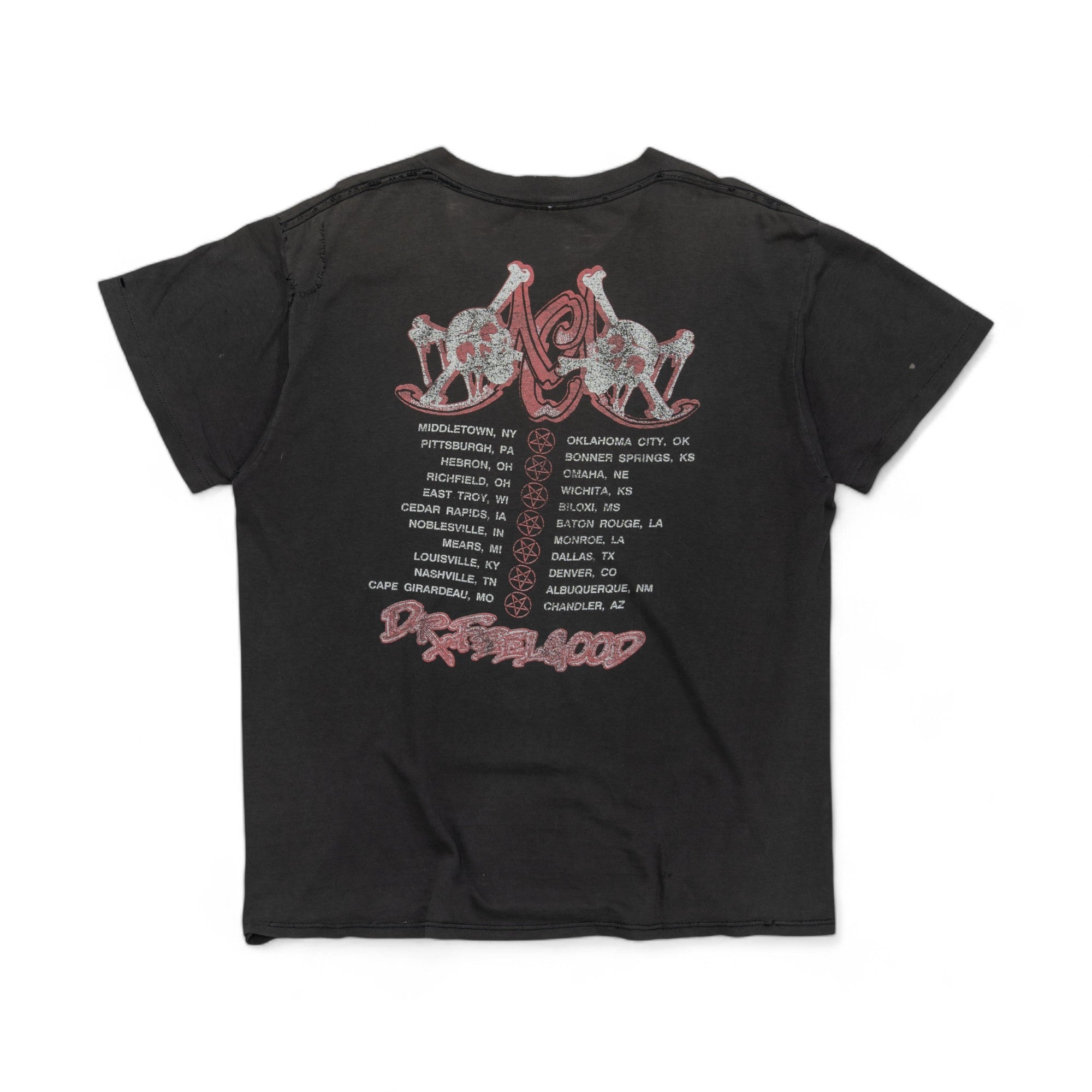 MOTLEY CRUE 'DR.FEELGOOD TOUR' TEE - 1990'S