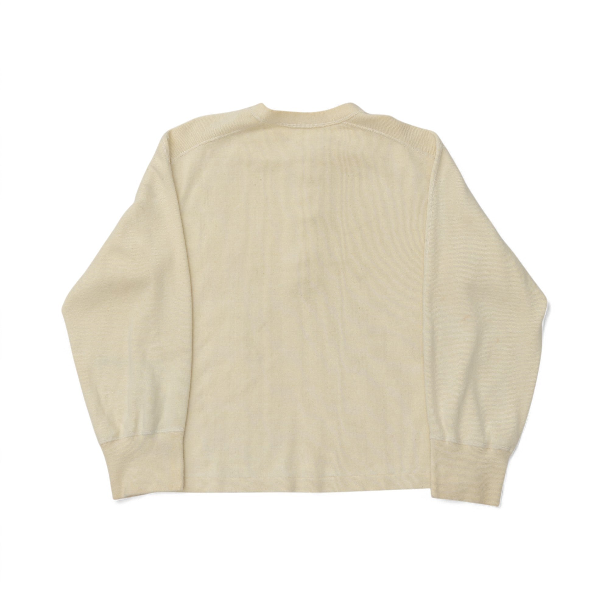 COTTON/WOOL MILITARY HENLEY - 1950/60'S