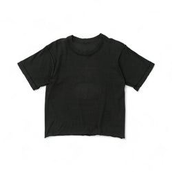 FADED SINGLE STITCH CROPPED REVERSE TEE - 1990'S