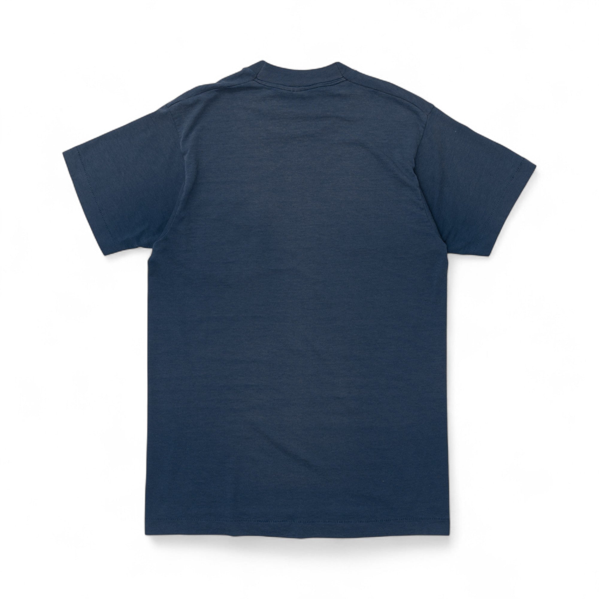 BLANK SINGLE STITCH POCKET TEE - 1980/90'S