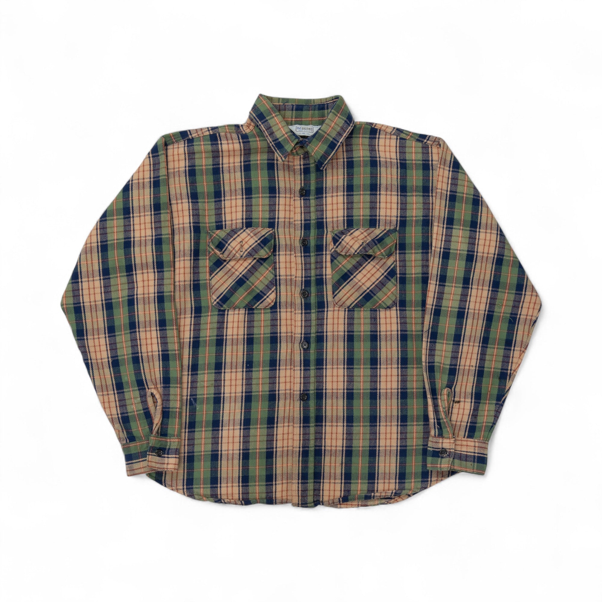 FIVE BROTHER COTTON FLANNEL - 1980'S