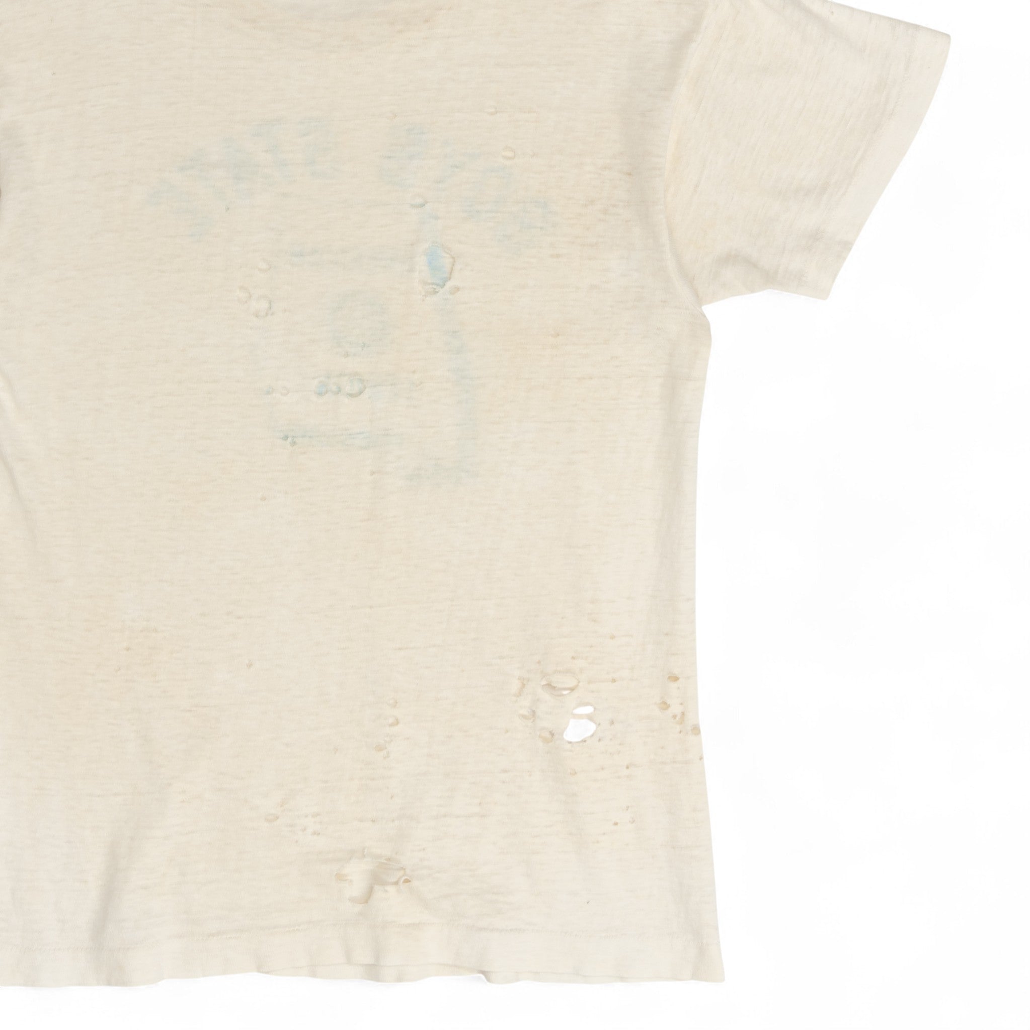 DISTRESSED/PAPER-THIN 'BOYS STATE' TEE - 1950/60'S