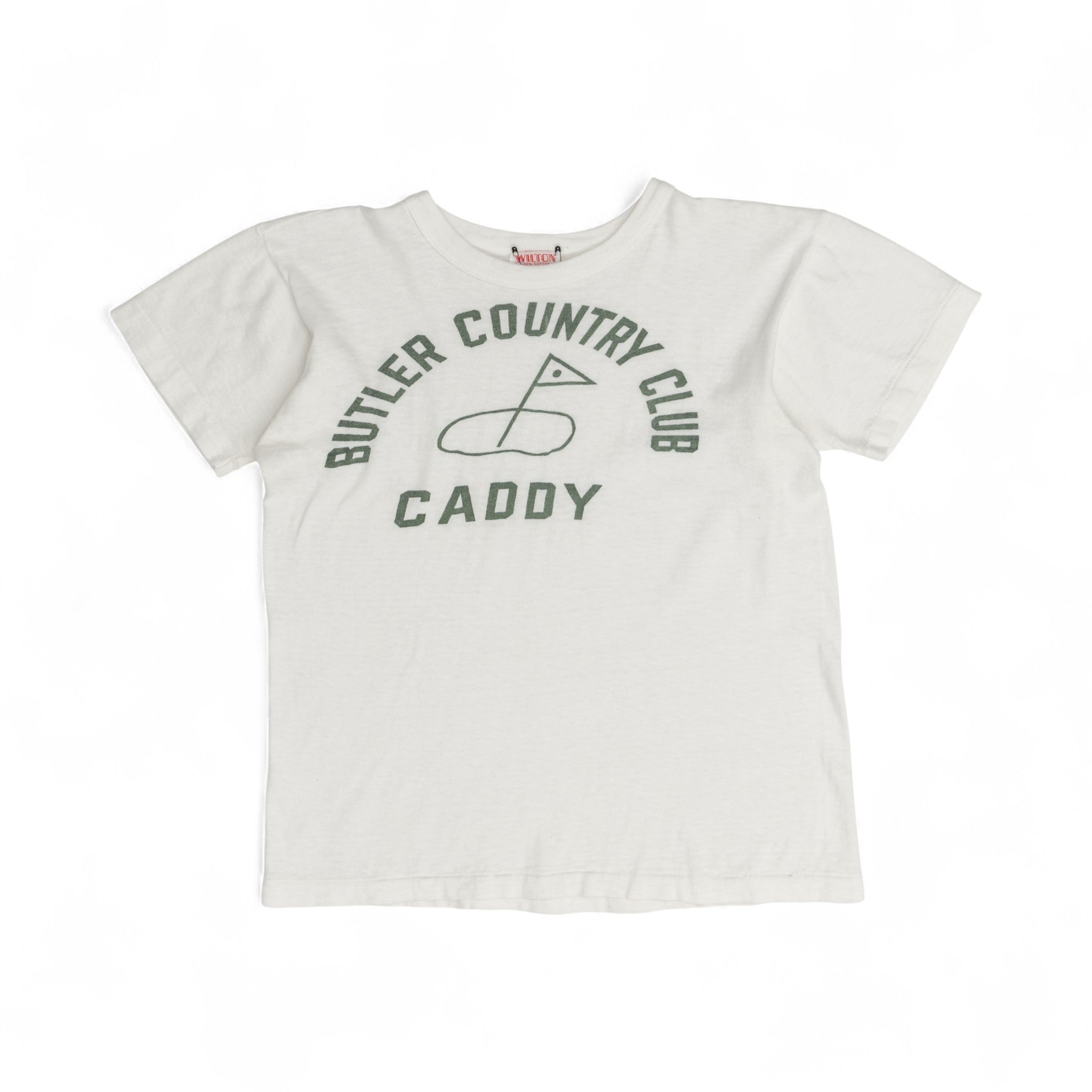 WILTON 'BUTLER COUNTRY CLUB' TEE - 1940'S