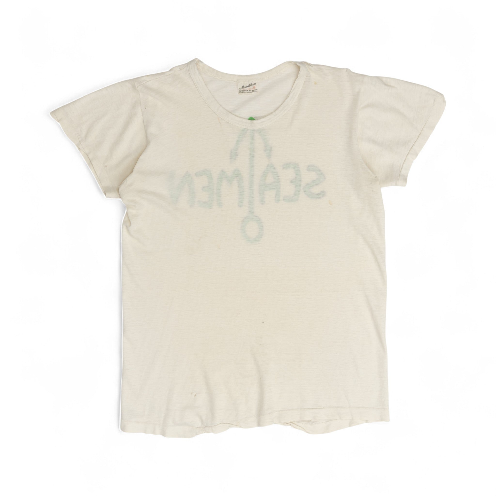 PAPER-THIN 'SEAMEN' TEE - 1940/50'S