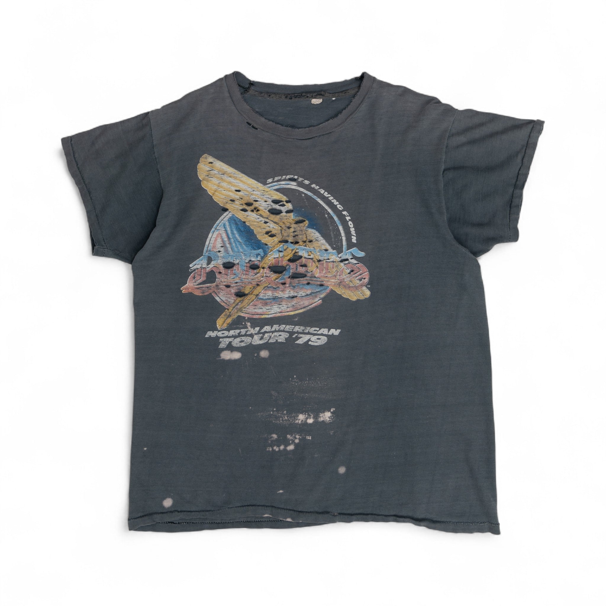 FADED/DISTRESSED 'BEEGEES' TOUR TEE - 1970'S