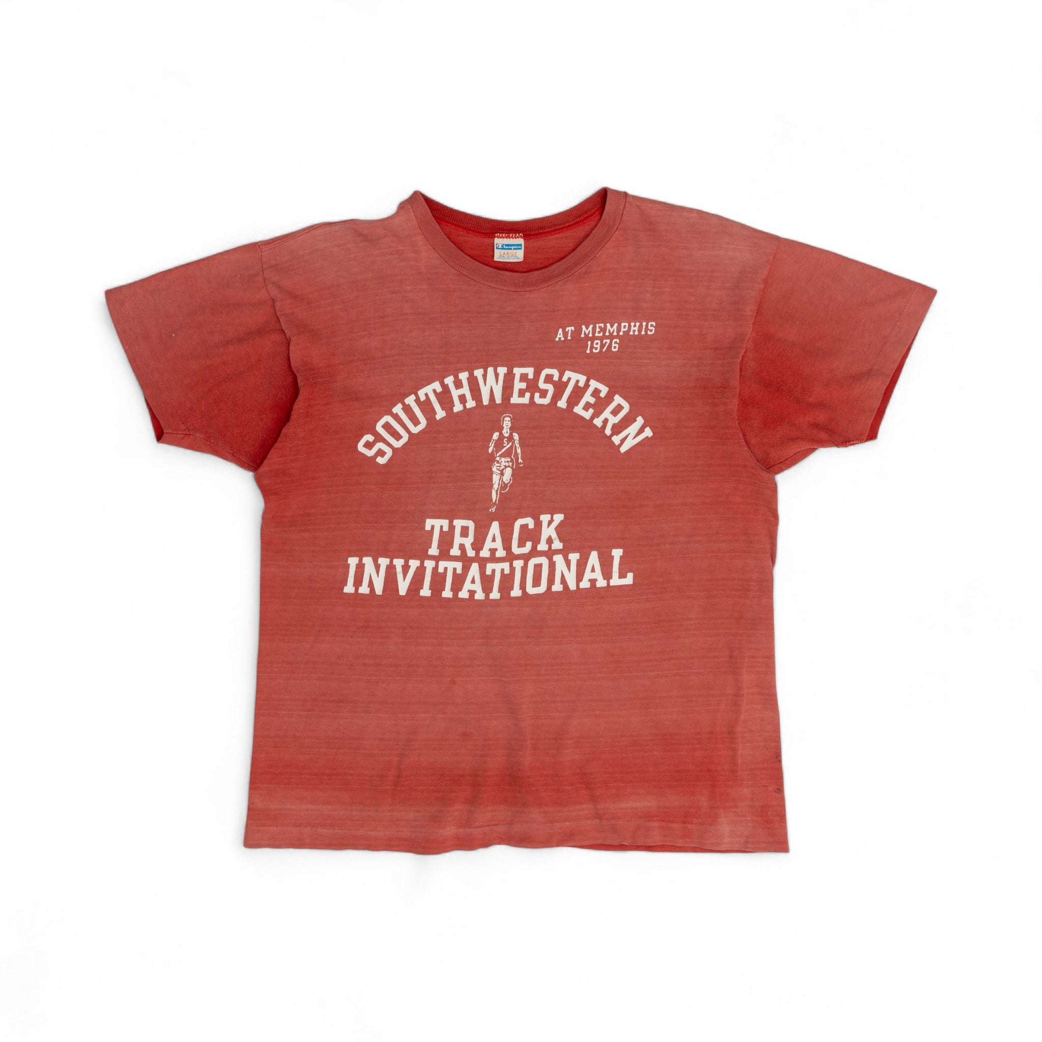 CHAMPION 'SOUTHWESTERN TRACK INVITATIONAL' TEE - 1960'S