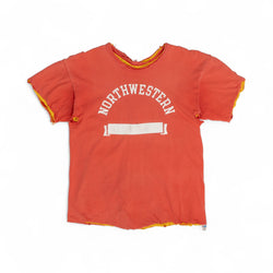 CHAMPION DOUBLE FACE 'NORTHWESTERN' TEE - 1960'S