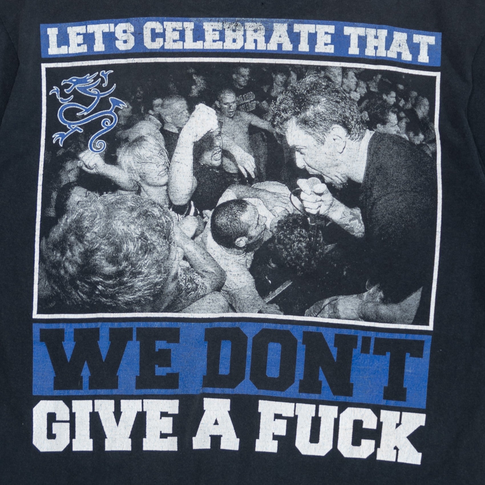 SICK OF IT ALL 'WE DON'T GIVE A FUCK' TEE - 1990'S