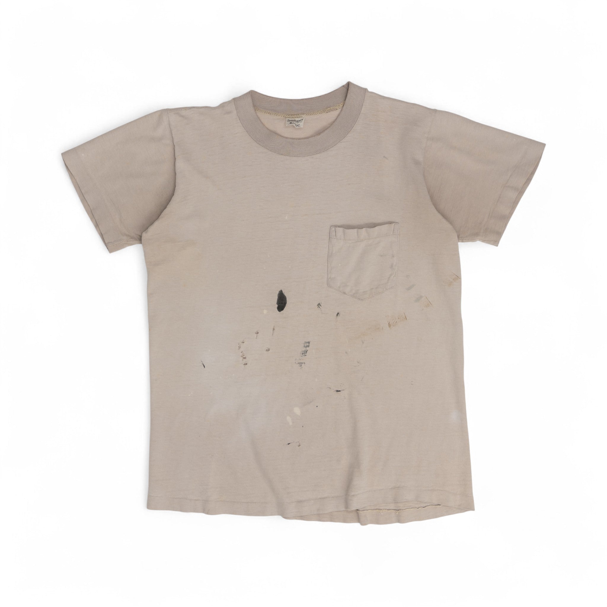 PAINT-SPLATTER TOWNCRAFT SELVEDGE POCKET TEE - 1960'S
