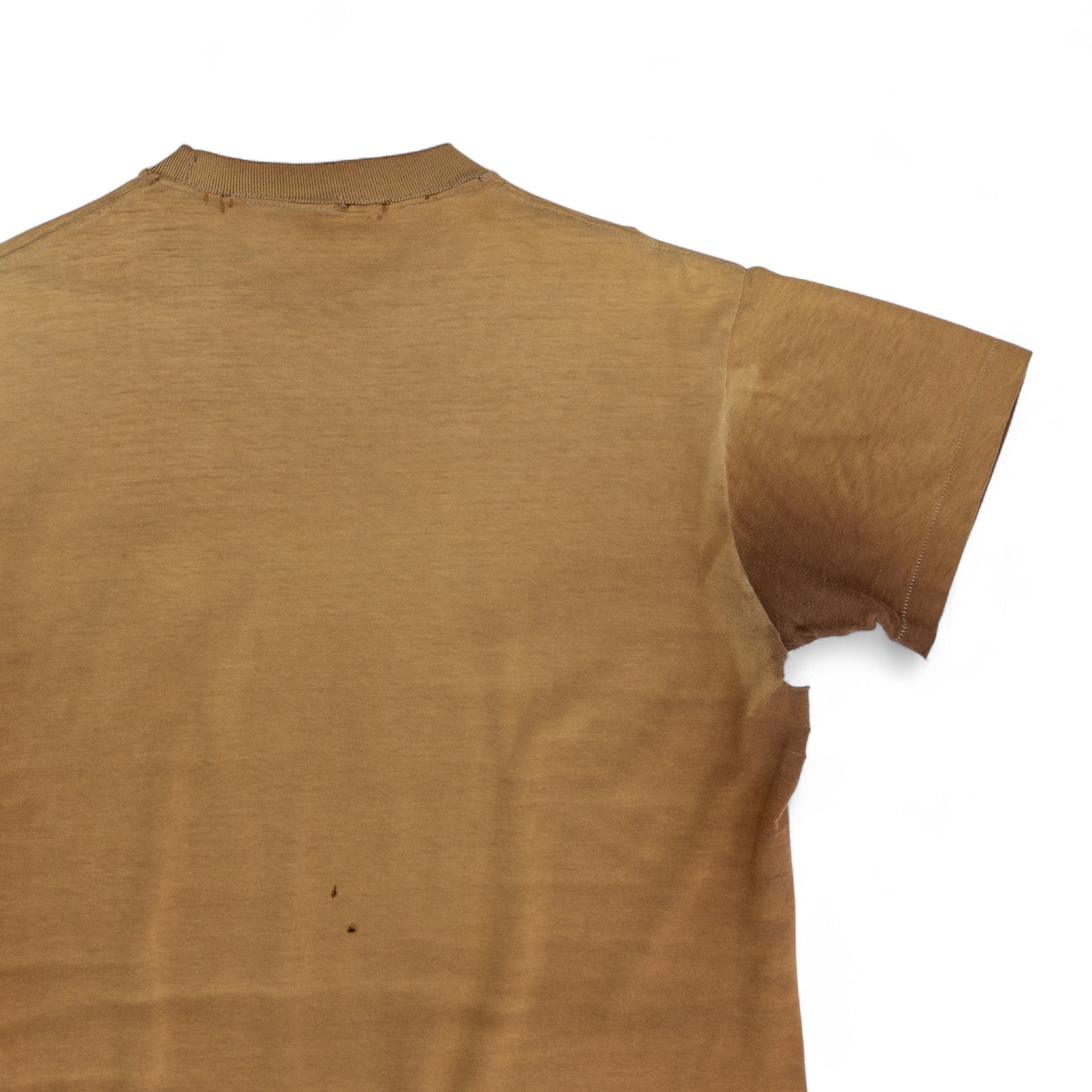 SUN-FADED/DISTRESSED TOWNCRAFT SELVEDGE POCKET TEE - 1960'S