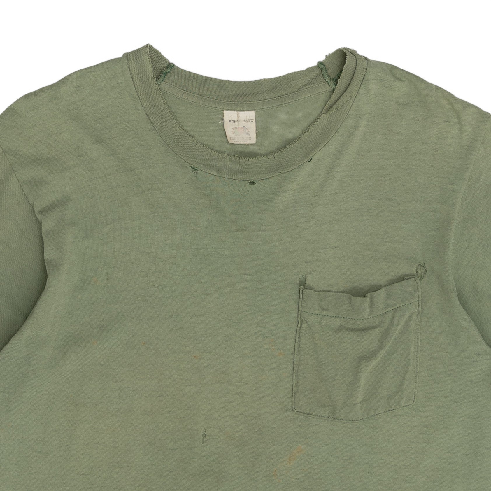 SUPER SOFT SELVEDGE POCKET TEE - 1970'S