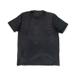 PAPER-THIN/FADED REVERSED BLANK TEE - 1980'S