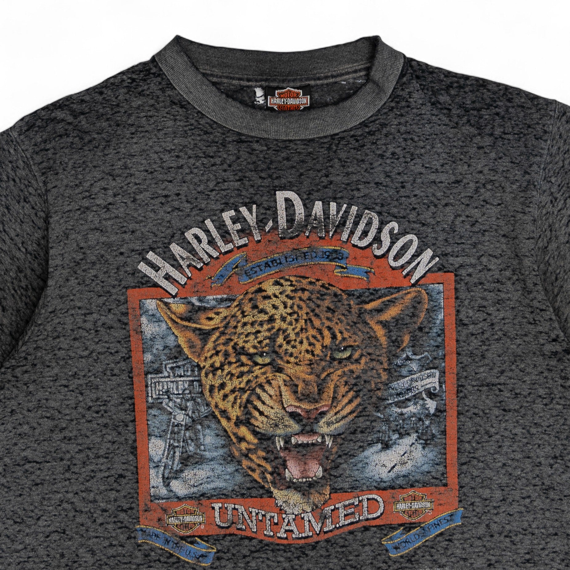 PAPER-THIN HARLEY DAVIDSON TEE - 1990'S