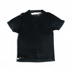 THRASHED/PAPER-THIN REVERSED BLANK TEE - 1970'S